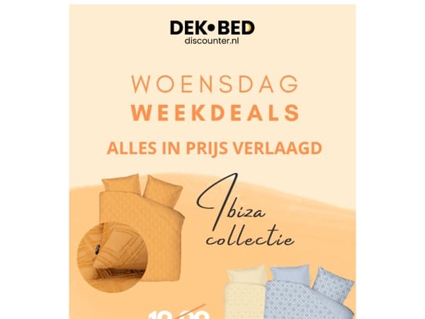 nieuw: De Woensdag Weekdeals!