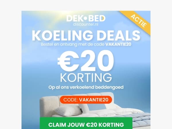Bereid je voor op warme nachten 🥵🌙