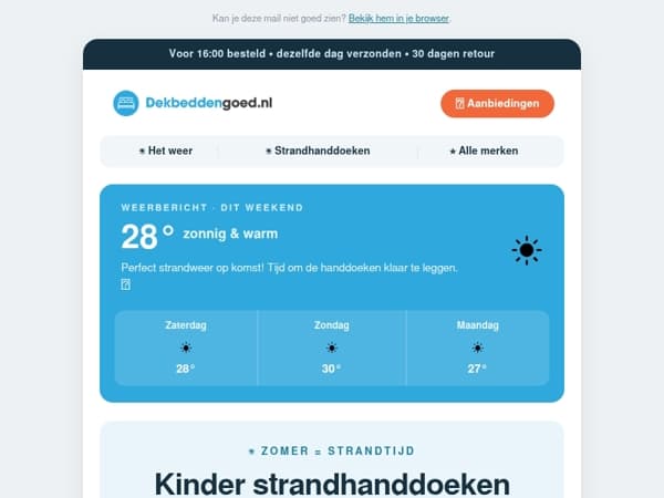 ☀️☀️ Strandhandoeken meer dan 100+ direct leverbaar - Dekbeddengoed☀️☀️
