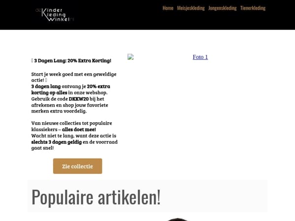 🎉 3 dagen lang: 20% extra korting op alles!