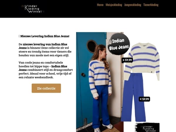 👖 Nieuw binnen: Indian Blue Jeans levering!