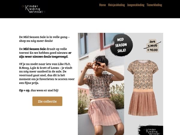 🔥 Mid Season Sale in volle gang – nog meer deals online!