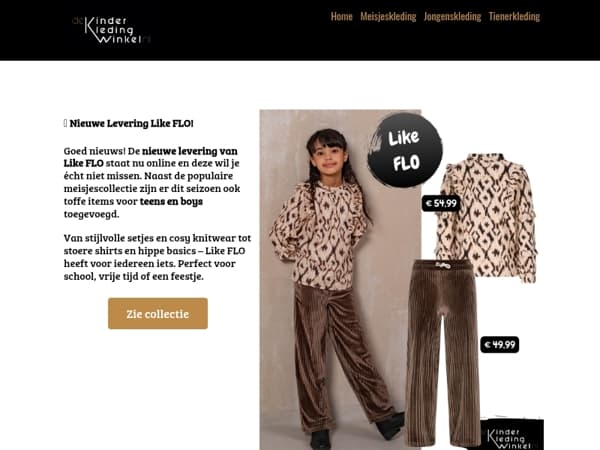 ✨ Nieuwe Like FLO levering – inclusief teens & boys!