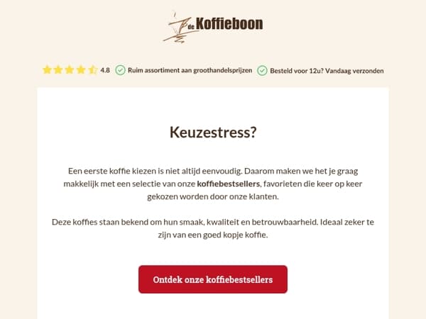 ⭐ 5-sterren koffies ⭐
