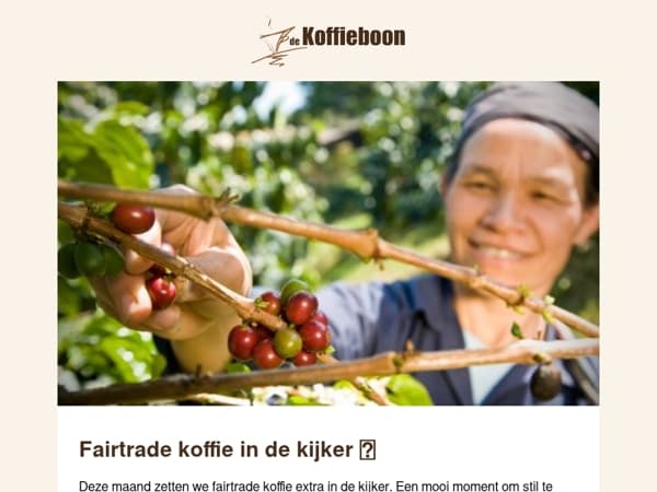 Fairtrade koffie met een extraatje 🌱