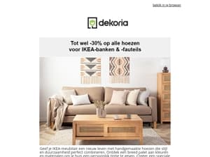 ⚡ Perfecte hoezen voor IKEA-zitmeubilair tot wel 30% voordeliger! ⚡