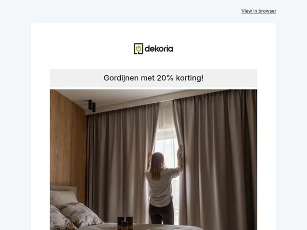 Zomerse must-haves voor jouw huis 🌞 Gordijnen met 20% korting!