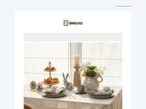 🌸Paasmagie: tot wel 30% korting op tafelkleden, tafellopers en woontextiel voor de eetkamer 🐣