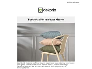 Onze stoffencollectie Bouclé is uitgebreid - ontdek de nieuwe kleuren! ✨