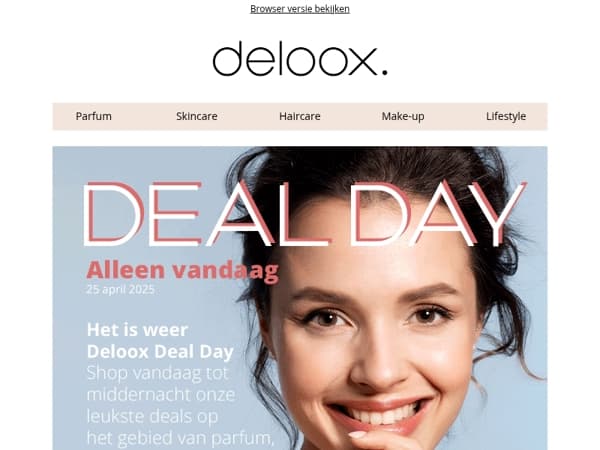 Today is Deloox Deal Day, sla nu je slag! 🤩