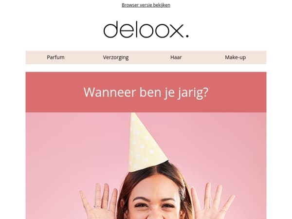 Wanneer ben je jarig? 🥳
