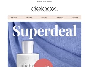 ⚡️ Nieuwe week, nieuwe Superdeal Monday ⚡️ bespaar tot 55%*