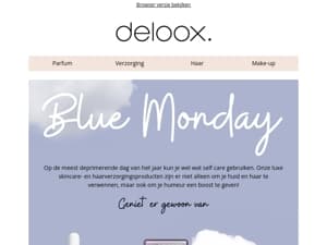 Blue Monday heeft er nog nooit zo stralend uitgezien 🦚✨