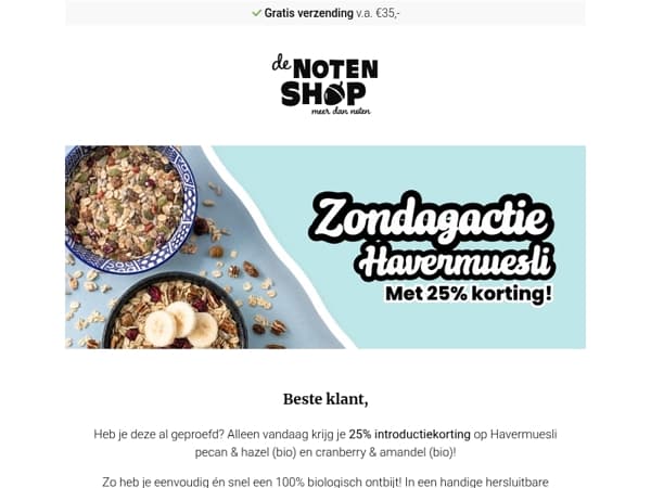 Zondagactie 🥣