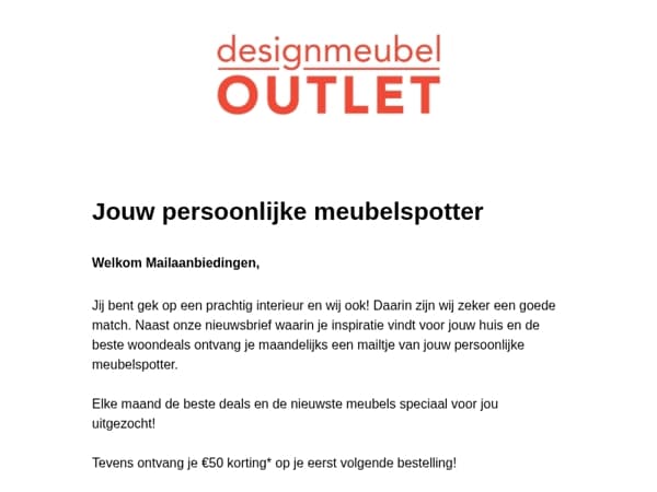 Welkom bij jouw persoonlijke meubelspotter!