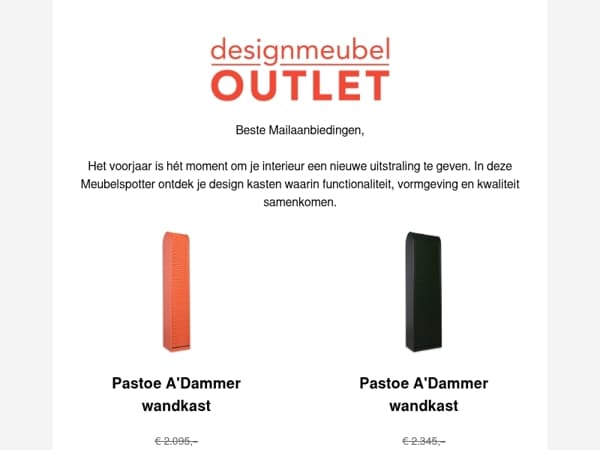 Kasten uitgezocht door jouw persoonlijke meubelspotter