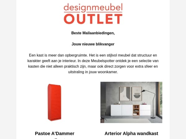 Kasten uitgezocht door jouw persoonlijke meubelspotter