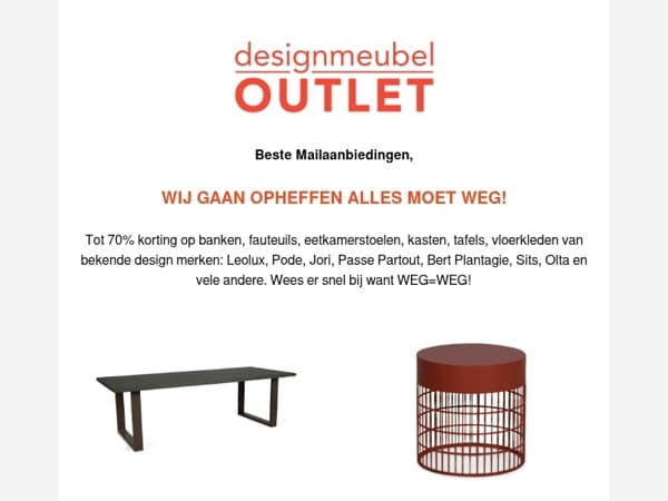 Tafels uitgezocht door jouw persoonlijke meubelspotter