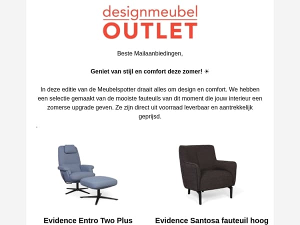 Fauteuils uitgezocht door jouw persoonlijke meubelspotter