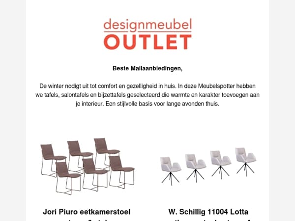 Eetkamerstoelen uitgezocht door jouw persoonlijke meubelspotter