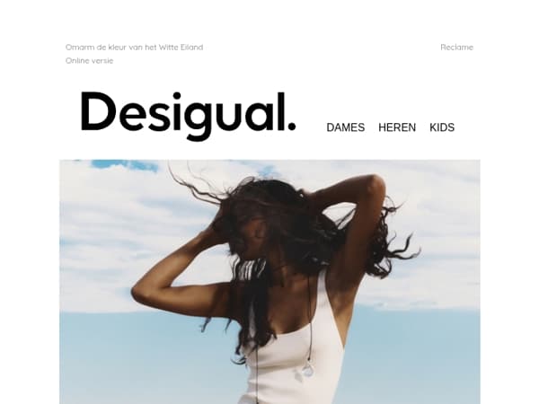 Puur wit, pure zomer.