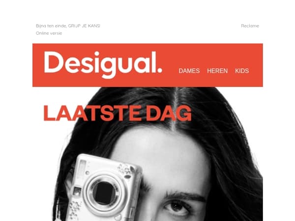 60% korting: eindigt VANDAAG!