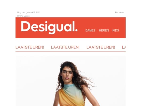 Je extra korting van 10% vervalt VANDAAG