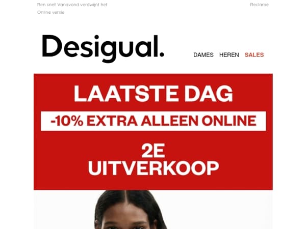 Vaarwel tegen de extra 10%