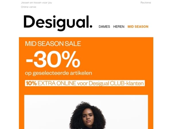 -30% en voeg er online nog eens -10% extra aan toe