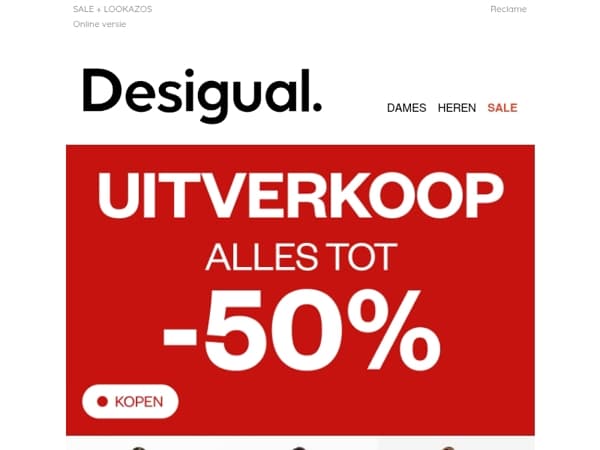 Je zomer met tot -50%