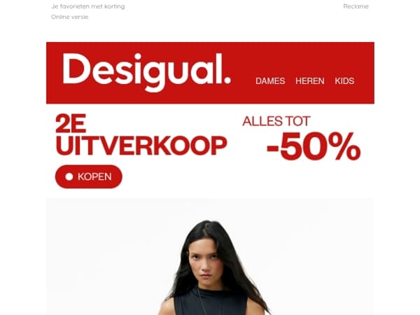 Tot -50%: jurken, tassen en meer
