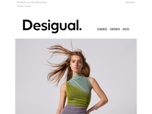 Alles -50% en -60%. Eindigt vandaag!