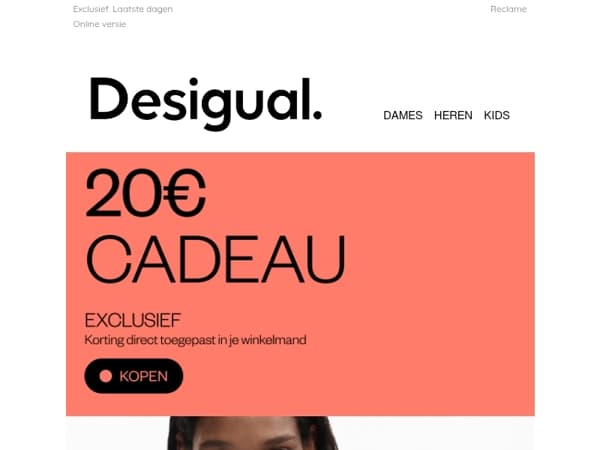 Je hebt nog steeds 20€ die op je wachten