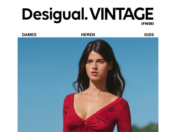 Desigual Vintage: gelimiteerde editie