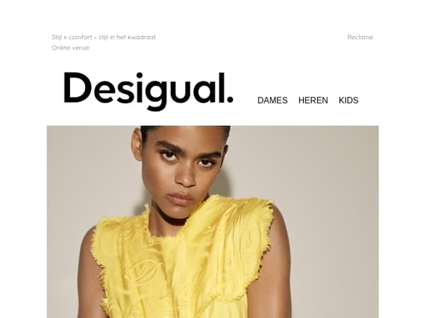 Desigual in het kwadraat.