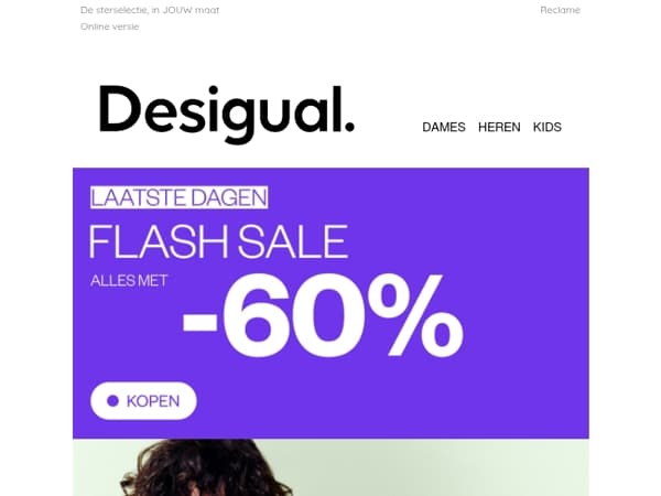 Je bent nog op tijd: -60%