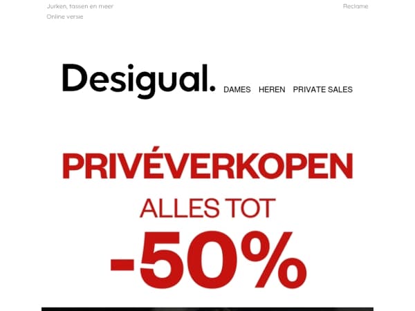 Privéverkopen: tot -50%