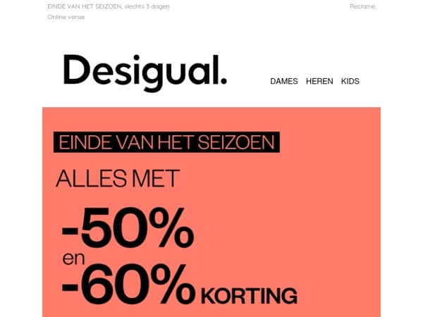ALLES MET -50% en -60%