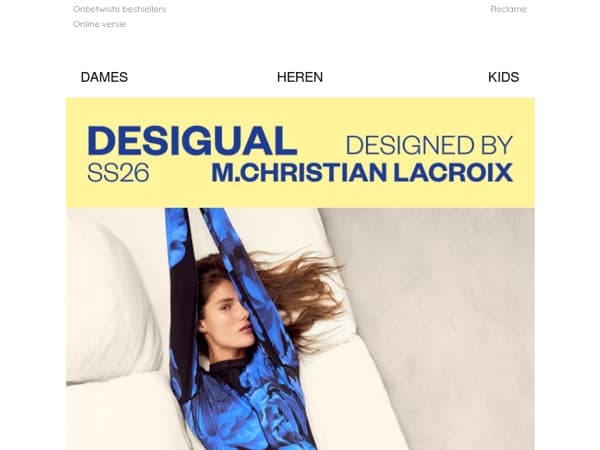 Nieuwe jurken Lacroix x Desigual