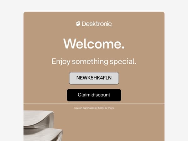 Welcome to Desktronic!