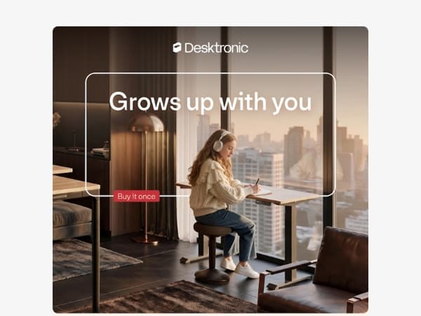The last desk you'll need to buy