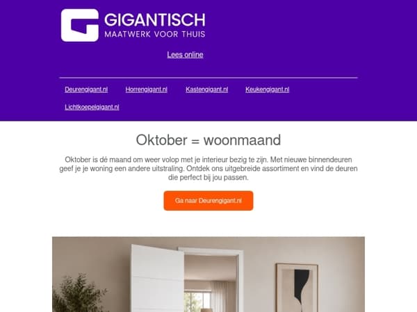 Jouw interieur verdient nieuwe deuren