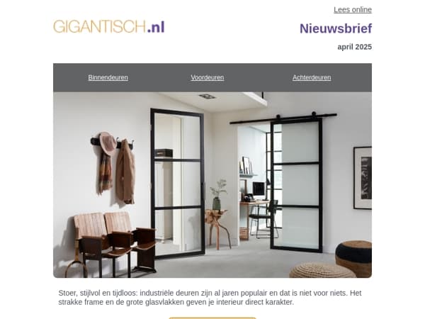 De nieuwste industriële deuren!  ✨️