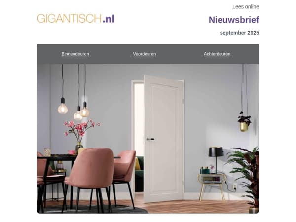 Kant-en-klare deuren van Svedex 🚪