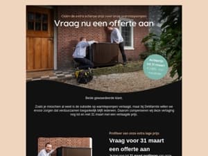 📰 Nieuwsbrief #30: Verzeker jezelf voor 31 maart van de laagste prijs
