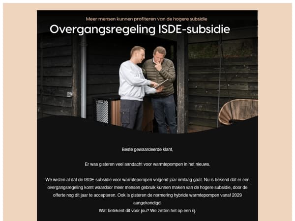 🚨Goed nieuws: Meer mensen kunnen profiteren van de hogere subsidie