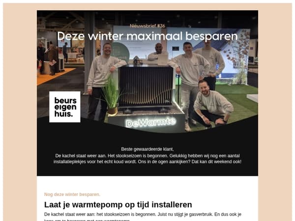 Nog een paar plekken om deze winter te besparen