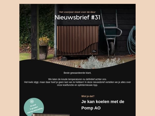 📰 Nieuwsbrief #31: Koelen met de Pomp AO & €1.000 besparen
