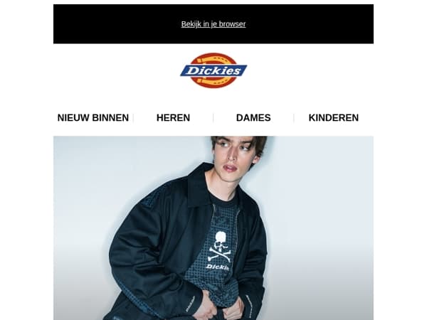 Aangekomen: Dickies x Mastermind Japan