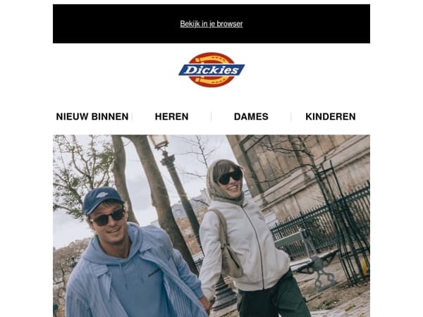 Dickies' workweartraditie met vintage stijl